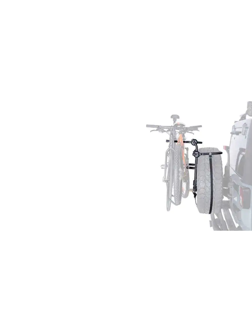 SPARE WHEEL BIKE CARRIER FOR 2 BIKES