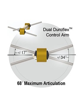 JL Wrangler Duroflex Control Arms, Full Set