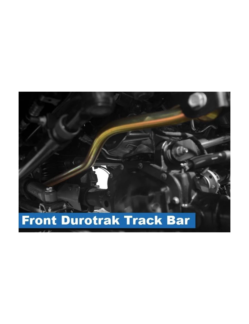 Durotrak Track Bar, Solid Chromoly, Front, JL Wrangler/JT Gladiator