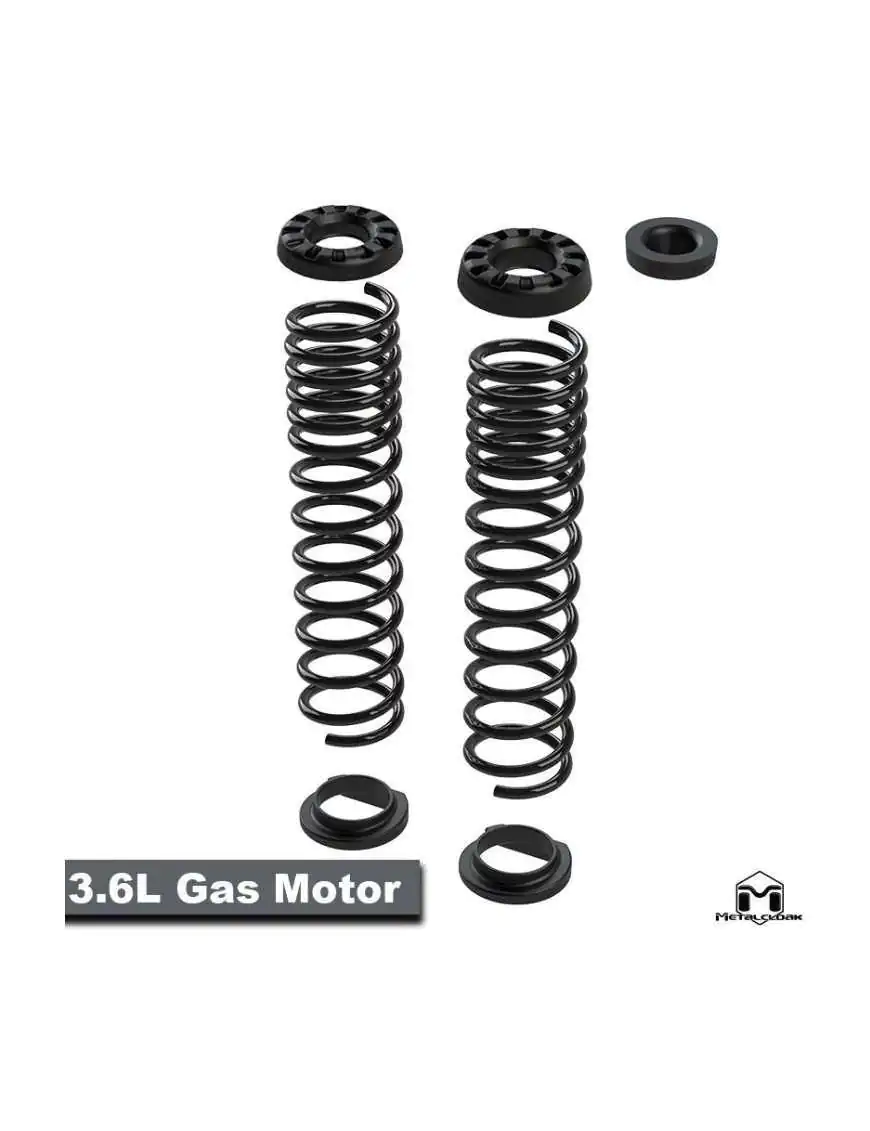 JL Wrangler 4 Door, 2.5"/ 2 Door 3.5" True Dual Rate Coils, Front