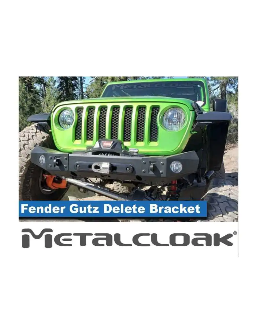 JL/JT Rubicon Fender Gutz Delete & Clearance Bracket