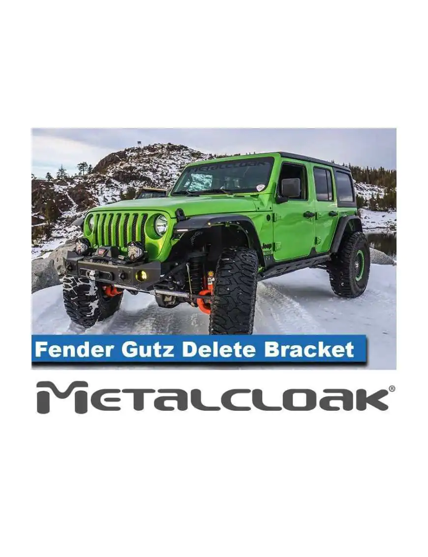 JL/JT Rubicon Fender Gutz Delete & Clearance Bracket