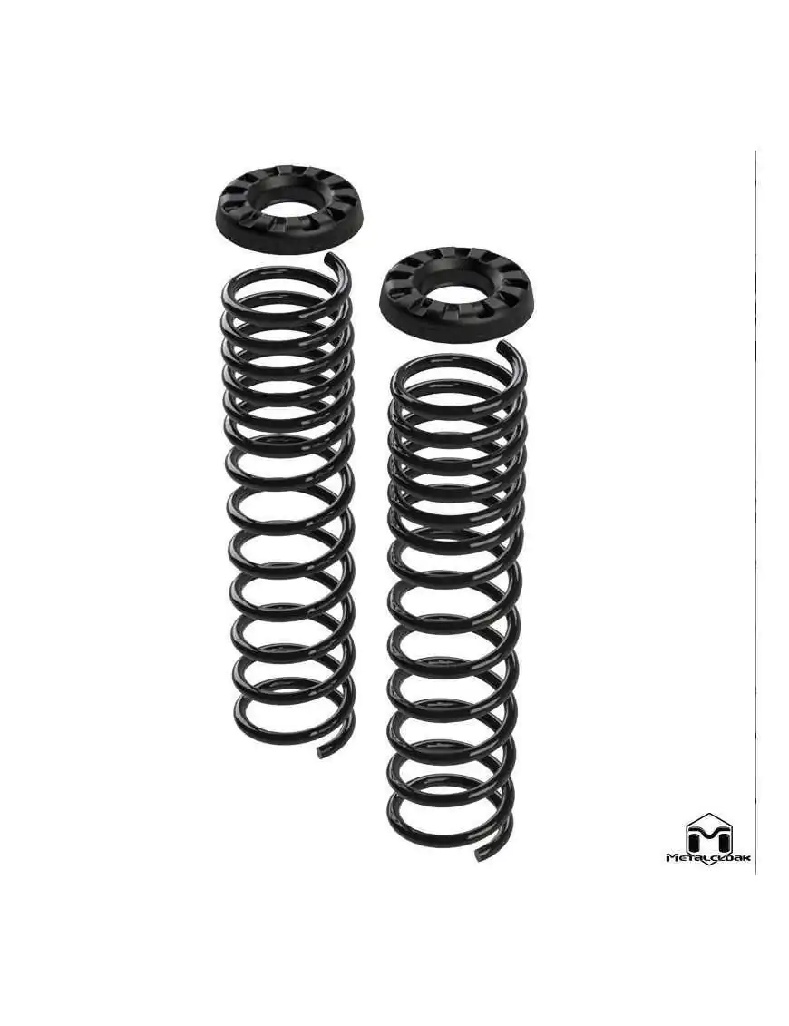 JK Wrangler Coils, 4 Door 3.5" / 2 Door 4.5" True Dual Rate Coils, Front