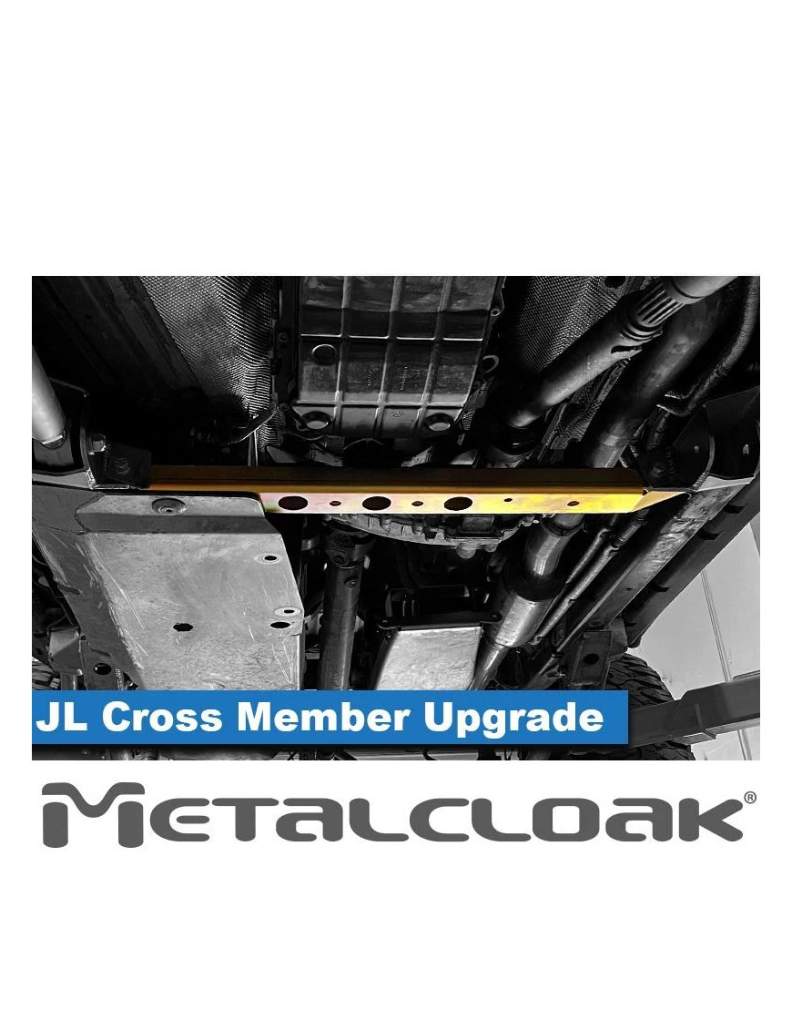 Jeep JLU Wrangler, JT Gladiator, Front Crossmember Upgrade