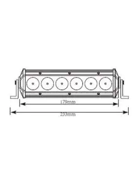 Panel LED 6 x LED spot | Szekla4x4.pl