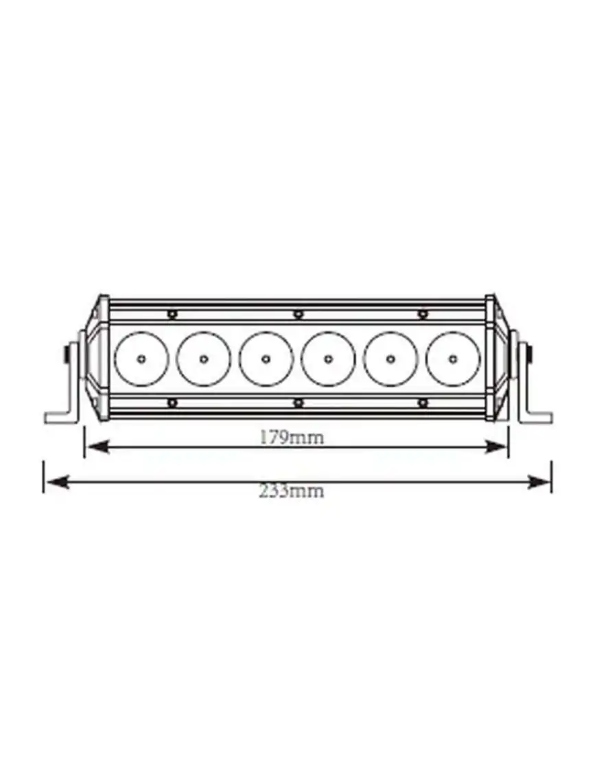 Panel LED 6 x LED spot | Szekla4x4.pl