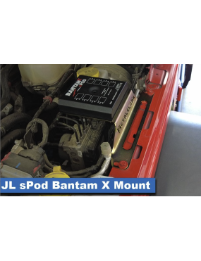 Metalcloak mocowanie na dodatkowe akcesoria pod maską Wrangler JL JLU