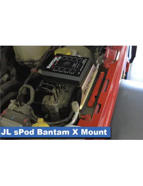 sPod Bantam-X Mount, JL Wrangler | JT Gladiator