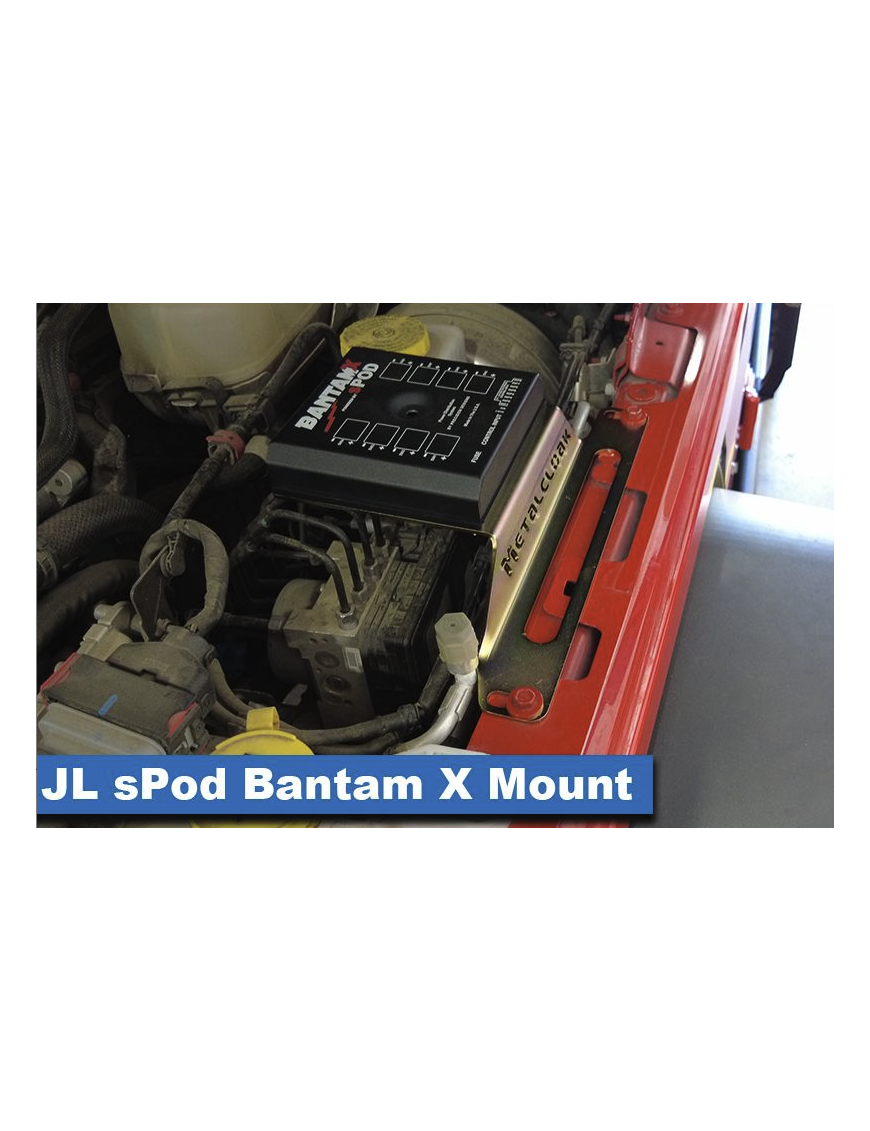 sPod Bantam-X Mount, JL Wrangler | JT Gladiator