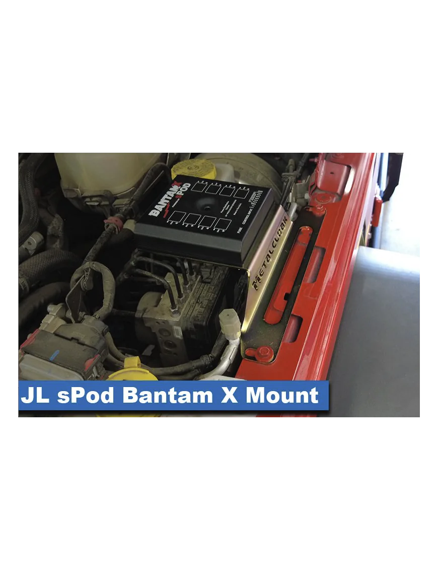 sPod Bantam-X Mount, JL Wrangler | JT Gladiator