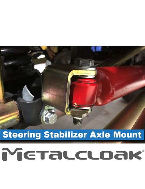 Steering Stabilizer - Axle Side Mount, JL/JT