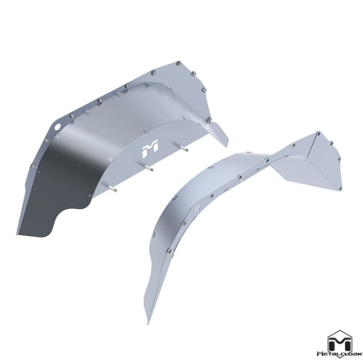 Nadkola alumiiniowe Jeep Gladiator JT Metalcloak