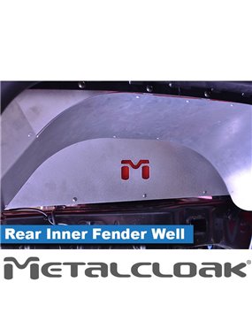JT Gladiator Replacement Aluminum Inner Fender Set, Rear, Pair