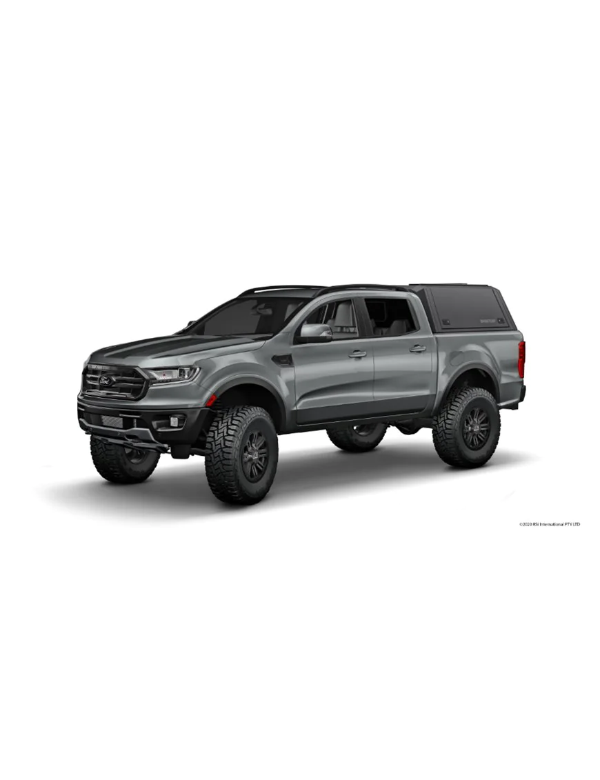 RSI EVO ADVENTURE FORD RANGER '12-'23, DOUBLE CAB MATTE BLACK