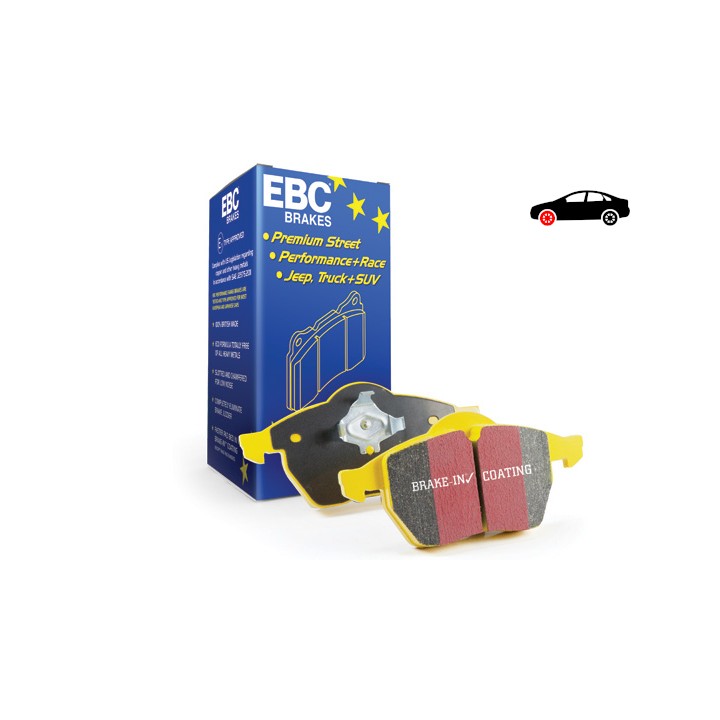 Zestaw klocków hamulcowych seria YELLOWSTUFF EBC Brakes DP41888R przód Wrangler JL