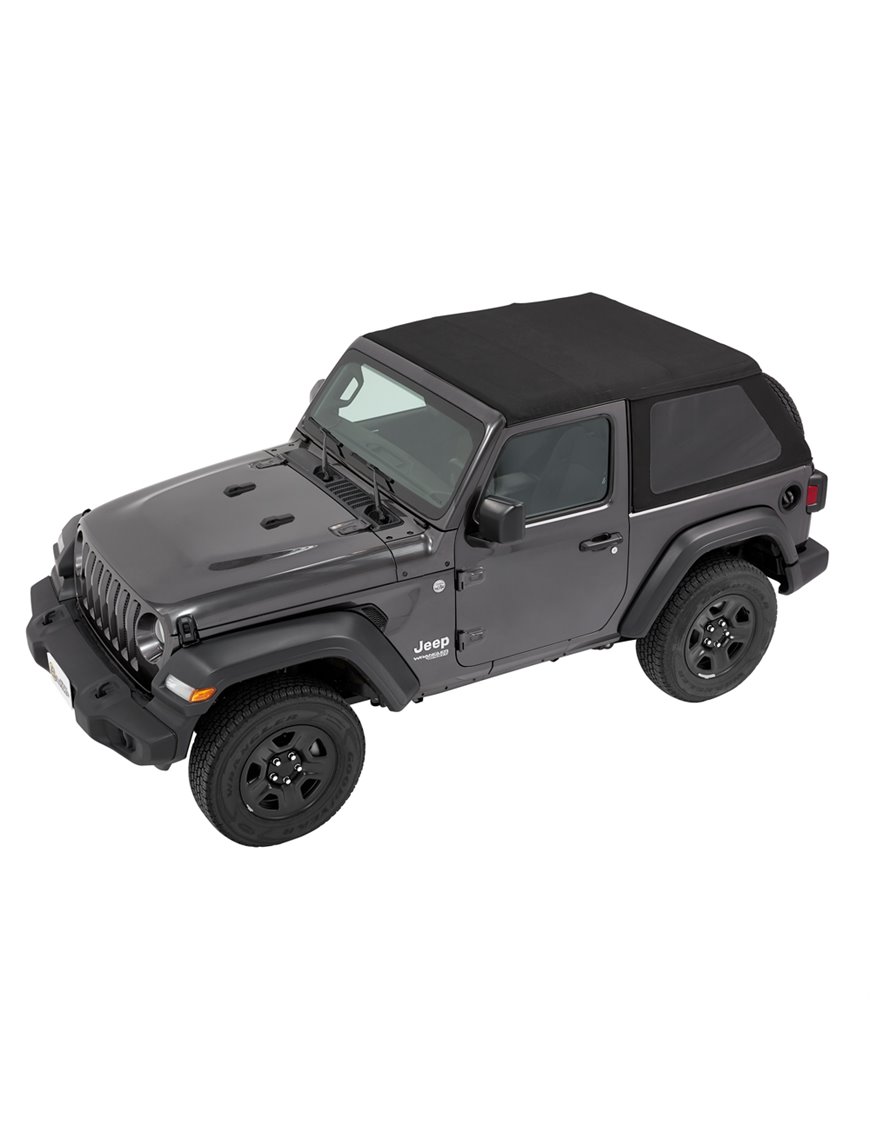Bestop 56862-17 TrekTop NX Soft Top For 2018-2020 Jeep Wrangler NEW Black Twill