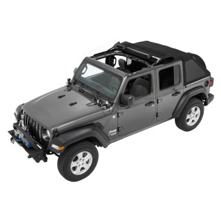 Trektop NX Black Twill Best top WRangler JLU softop