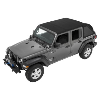 Trektop NX Black Twill Best top WRangler JLU softop