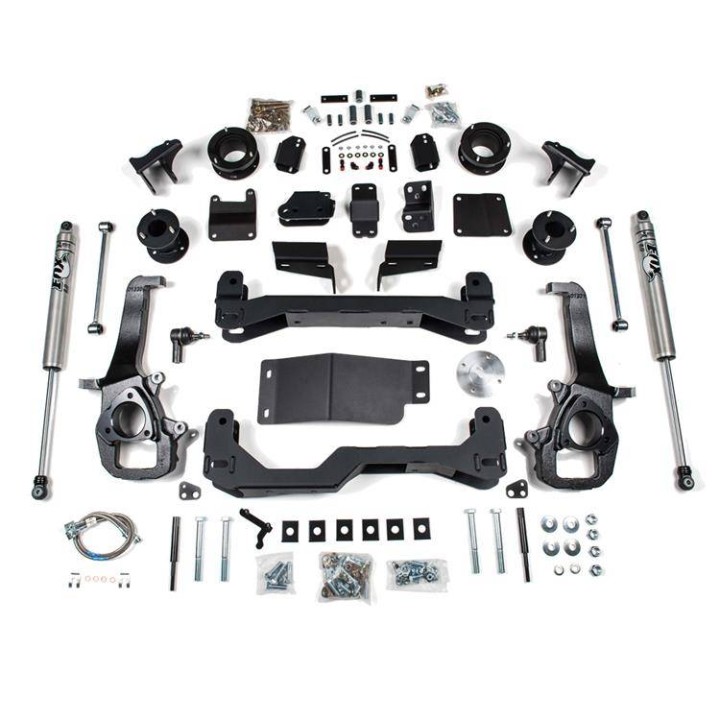 Zestaw zawieszenia BDS Air Ride duża piasta z amortyzatorami Fox Lift 4"