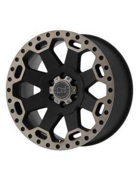 Felga aluminiowa Matte Black/Machined Dark Warlord Black Rhino