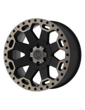 Felga aluminiowa Matte Black/Machined Warlord Black Rhino
