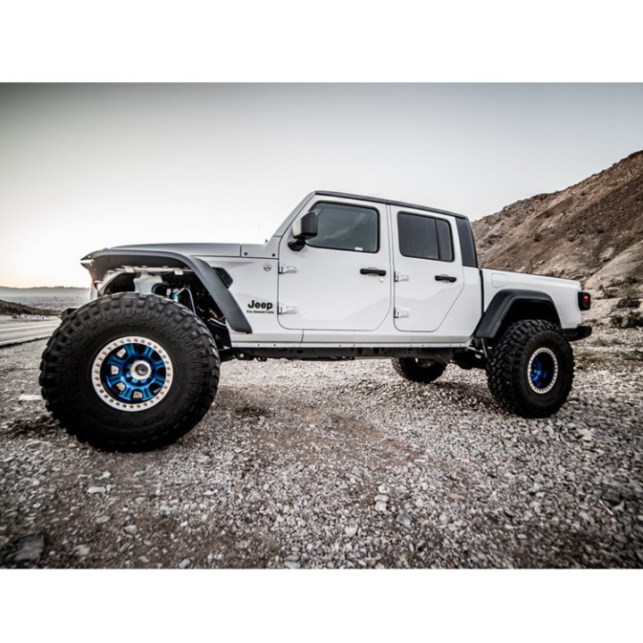 Zestaw regulowanych wahaczy short arm Clayton Off Road Premium Lift 0-5"