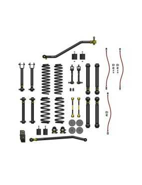 Zestaw zawieszenia Clayton Off Road Overland+ Lift 4"