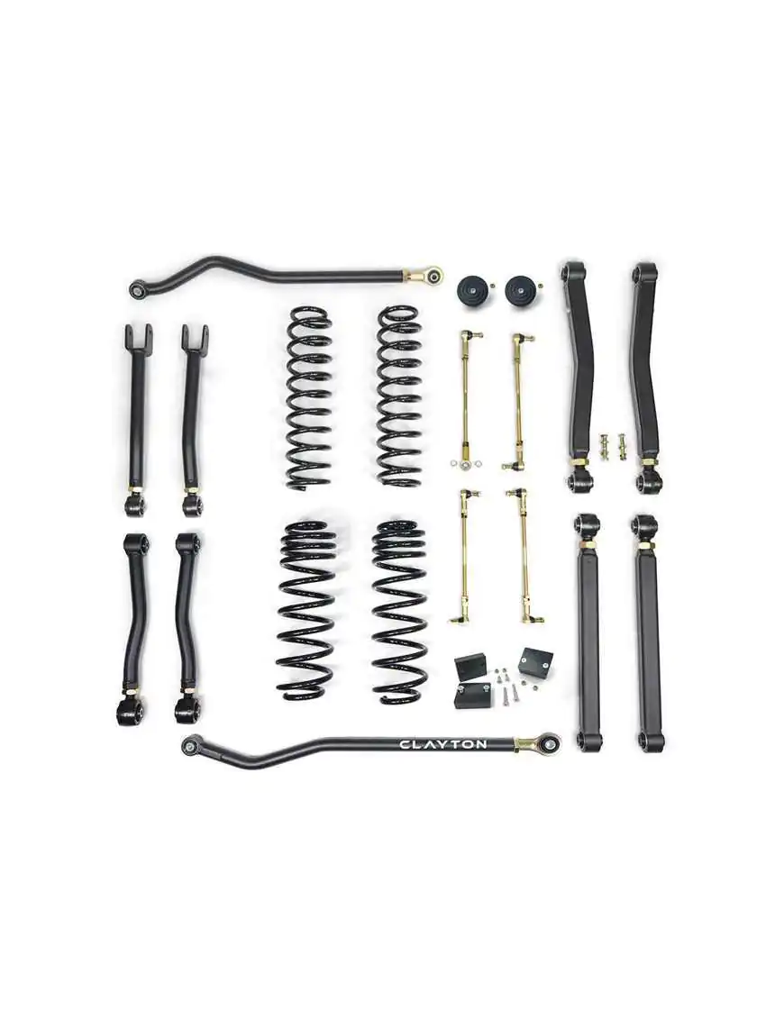 Zestaw zawieszenia Clayton Off Road Overland+ 392 Lift 2,5"