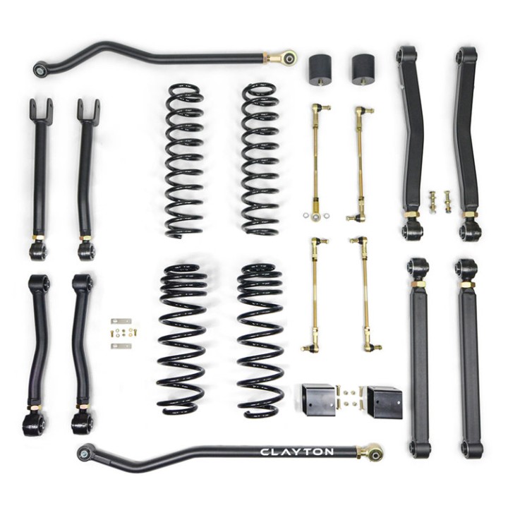 Zestaw zawieszenia Clayton Off Road Overland+ 392 Lift 3,5"