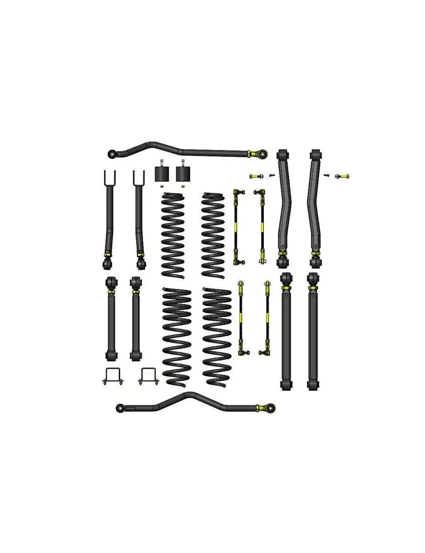 Zestaw zawieszenia Clayton Off Road Overland+ Diesel Lift 2,5"