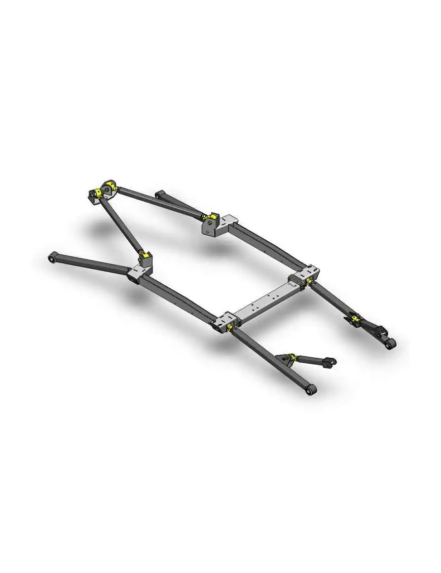 Zestaw wahaczy long arm z kołyską Pocket Style Clayton Off Road Lift 4-8"