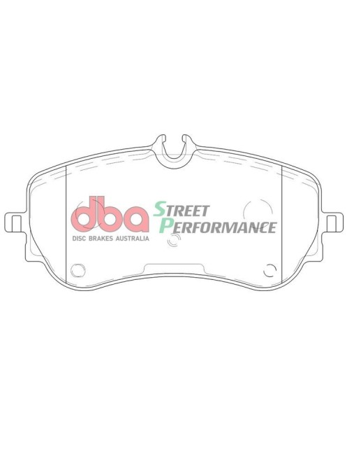 Zestaw hamulcowy tył DBA T2 Street Performance
