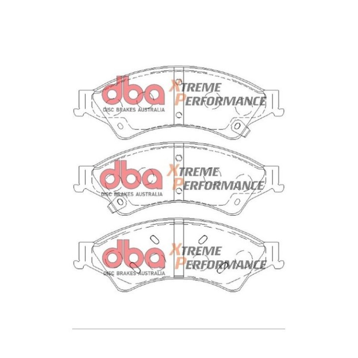 Zestaw hamulcowy przód DBA T3 4000 Xtreme Performance