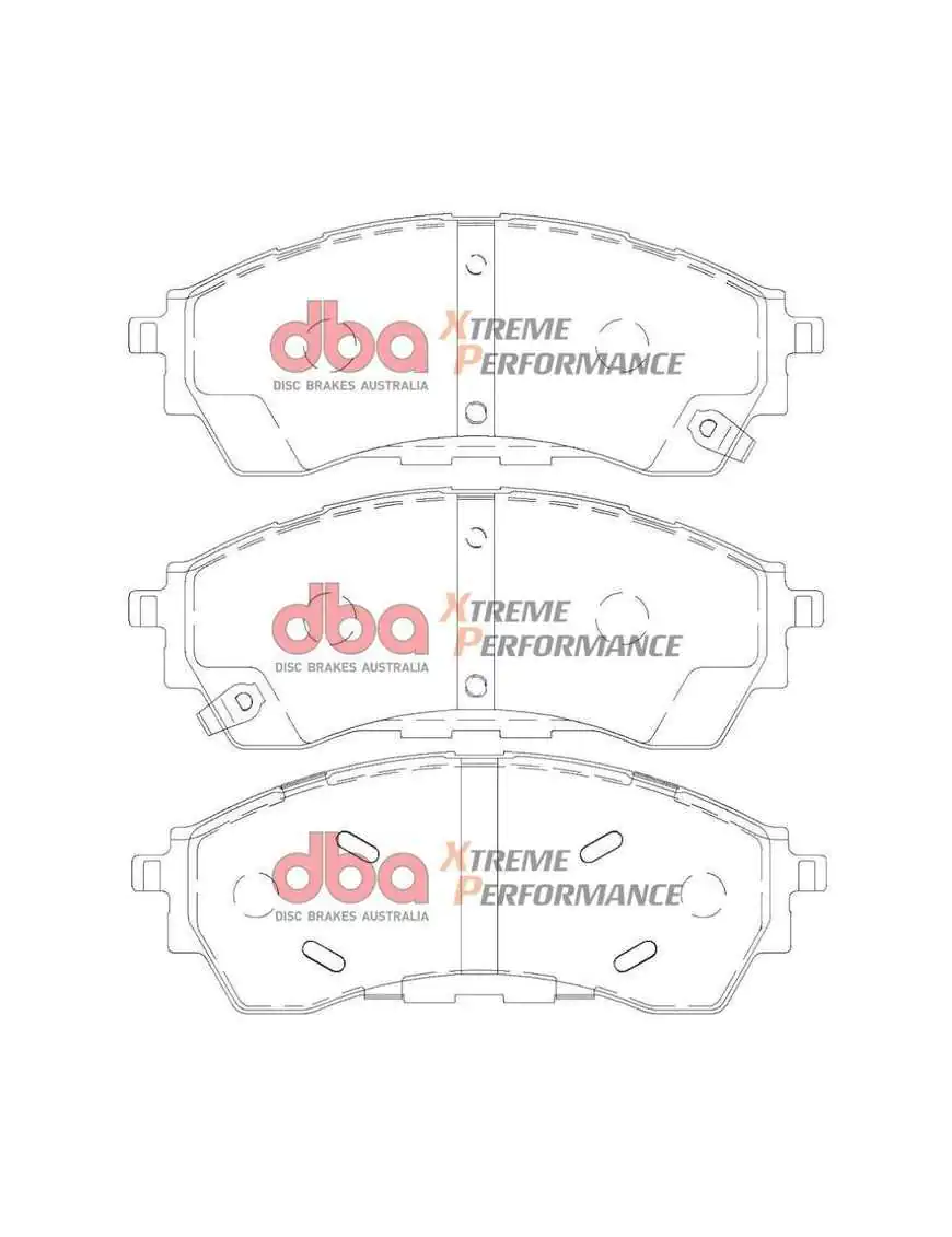 Zestaw hamulcowy przód DBA T3 4000 Xtreme Performance