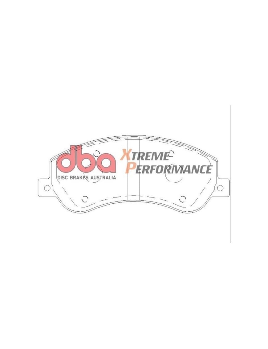 Zestaw hamulcowy przód DBA T3 4000 Xtreme Performance