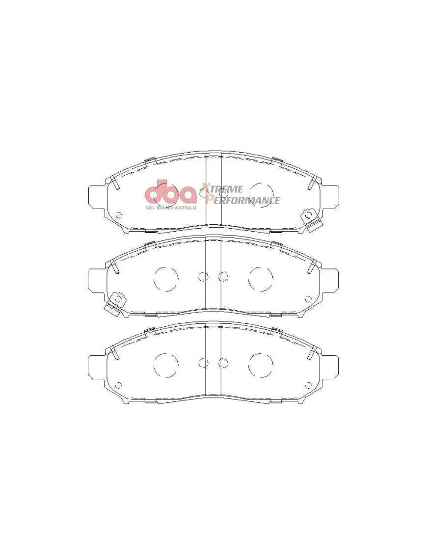 Zestaw hamulcowy przód DBA T3 4000 Xtreme Performance