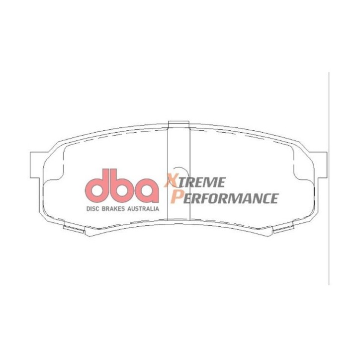 Zestaw hamulcowy tył DBA T3 4000 Xtreme Performance