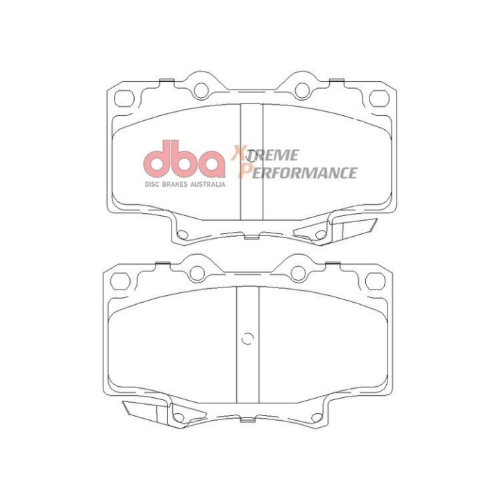 Zestaw hamulcowy przód DBA T3 4000 Xtreme Performance
