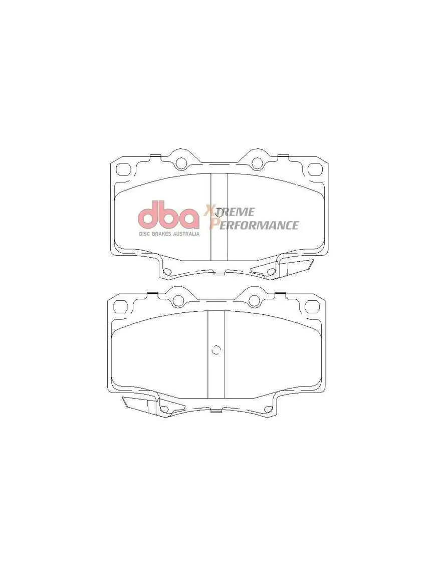 Zestaw hamulcowy przód DBA T3 4000 Xtreme Performance