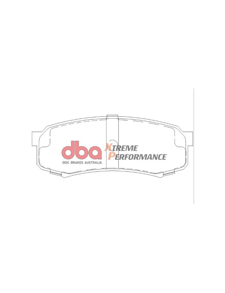 Zestaw hamulcowy tył DBA XS 4000 Street Performance