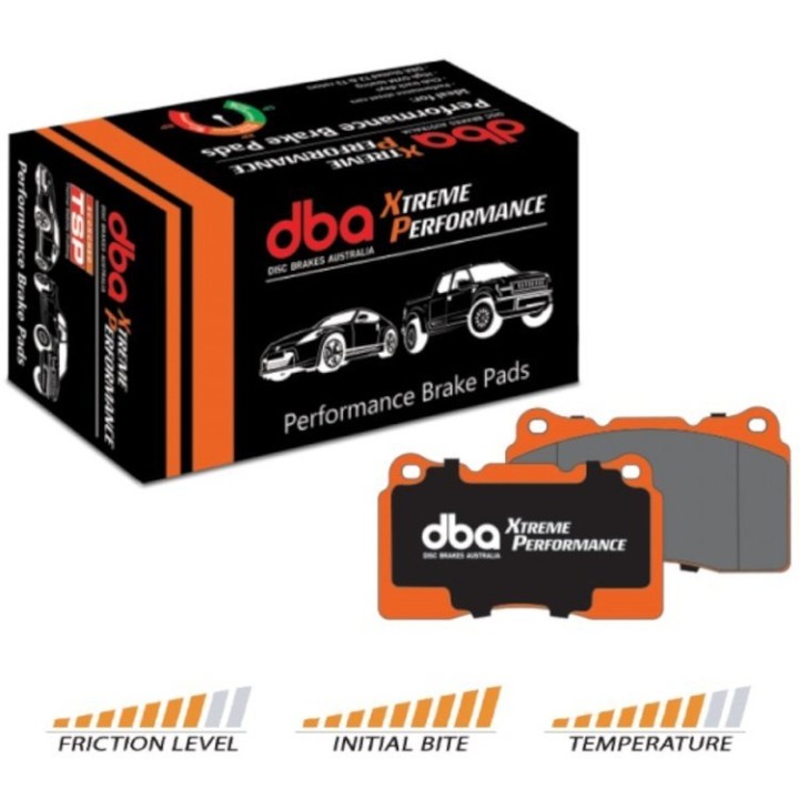 Zestaw hamulcowy tył DBA T3 4000 Xtreme Performance