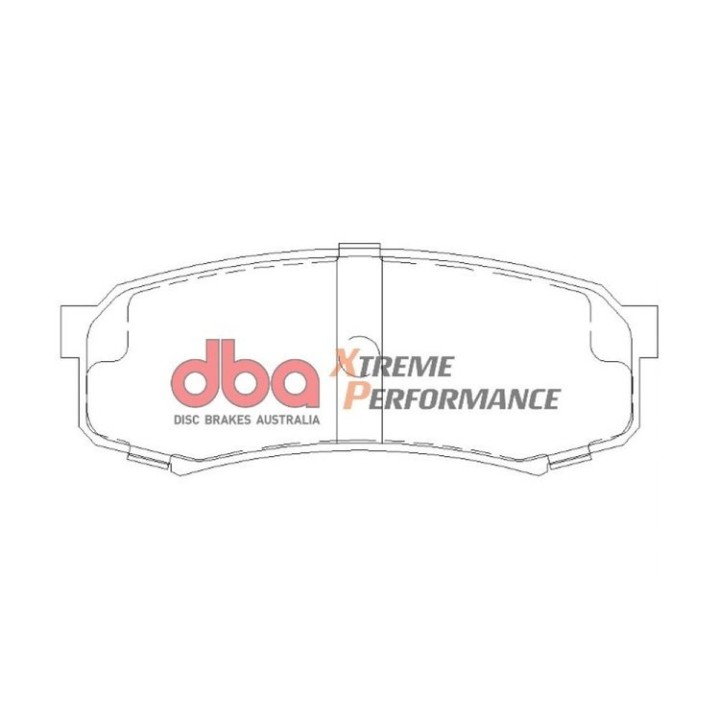 Zestaw hamulcowy tył DBA T3 4000 Xtreme Performance