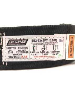 Pas holowniczy 3'x3" Factor 55