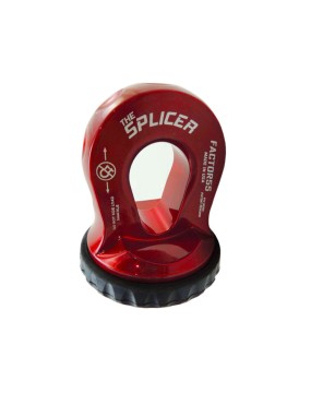 Splicer zaczep/szekla liny wyciągarki czerwony Factor 55