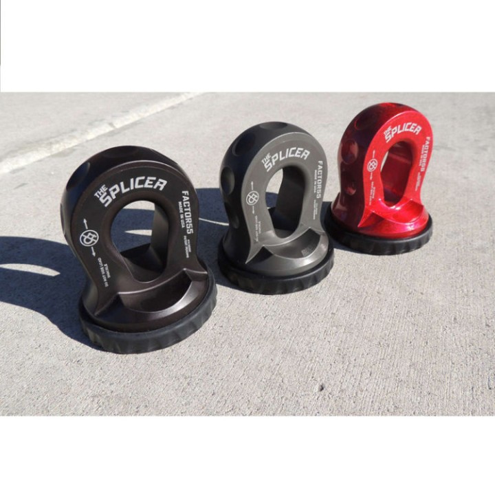Splicer zaczep/szekla liny wyciągarki czarny Factor 55