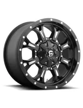 Felga aluminiowa D517 Krank Matte Black Milled Fuel