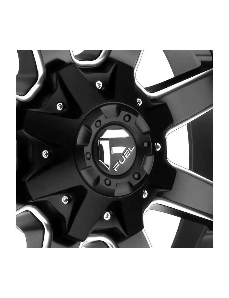 Felga aluminiowa D538 Maverick Matte Black Milled Fuel