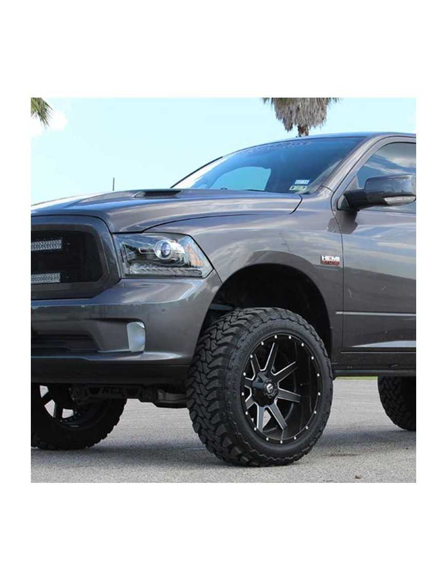 Felga aluminiowa D538 Maverick Matte Black Milled Fuel