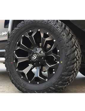 Felga aluminiowa D546 Assault Matte Black Milled Fuel