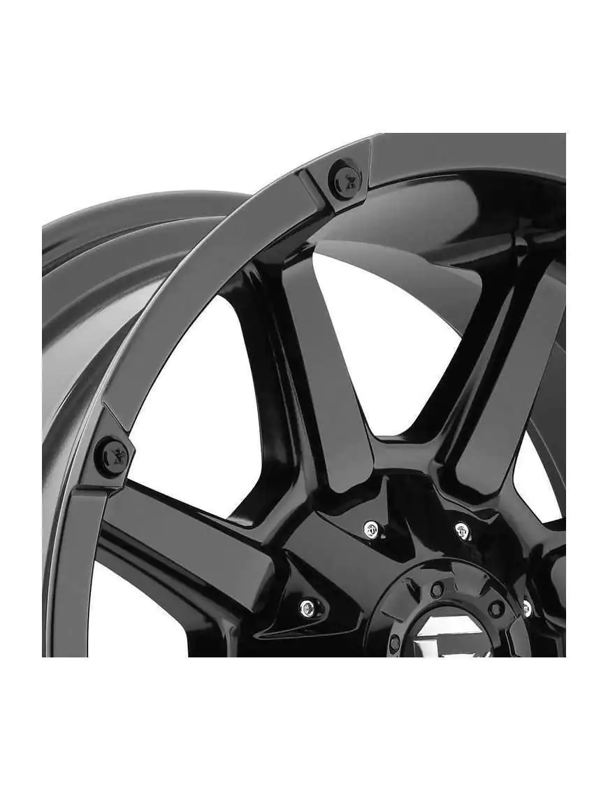 Felga aluminiowa D556 Coupler Matte Black/Double Dark Tint Fuel